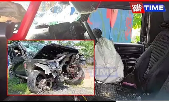 Assam: One Dead, Three Injured in Early Morning Crash on NH-27